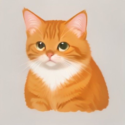 Reference photo of an orange tabby cat